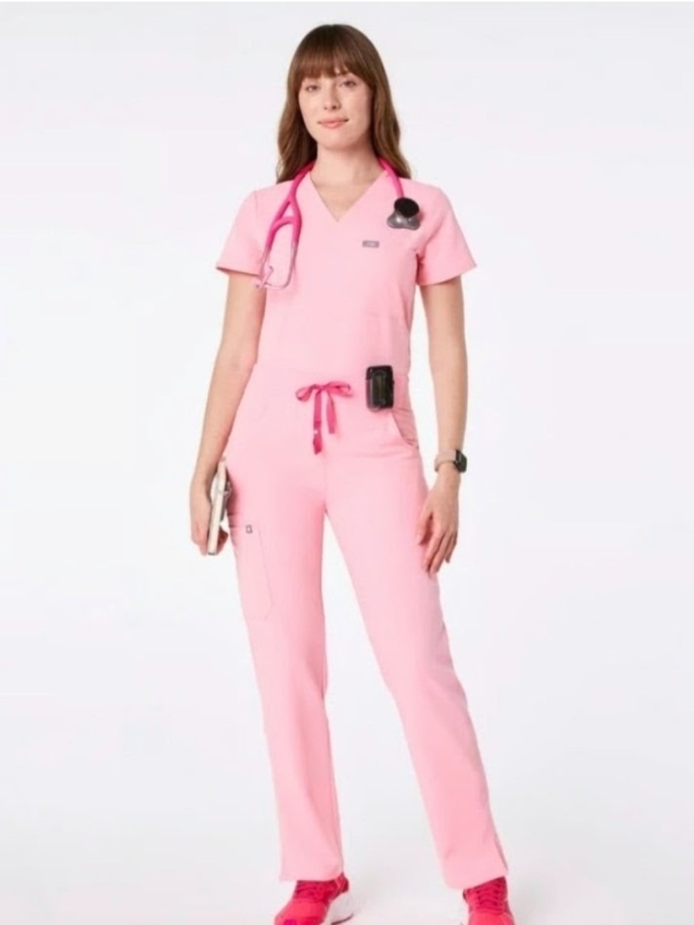 Figs Fight Club Pink set